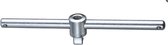Stahlwille 425 Dopsleutel T greep schuifstuk 3/8" - Chrome Alloy Steel Verchroomd - maat 3/8" - Prijs per stuk