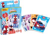 Disney Junior 4 in 1 kaartspel - Spidey Amazing friends - Marvel spiderman - Shuffle - spel kaarten - 33x speelkaart