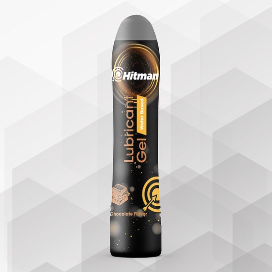 Hitman Chocolate Dildo Shape Lubricant Gel Unisex 125 Ml Fda Approved Sexual 4685