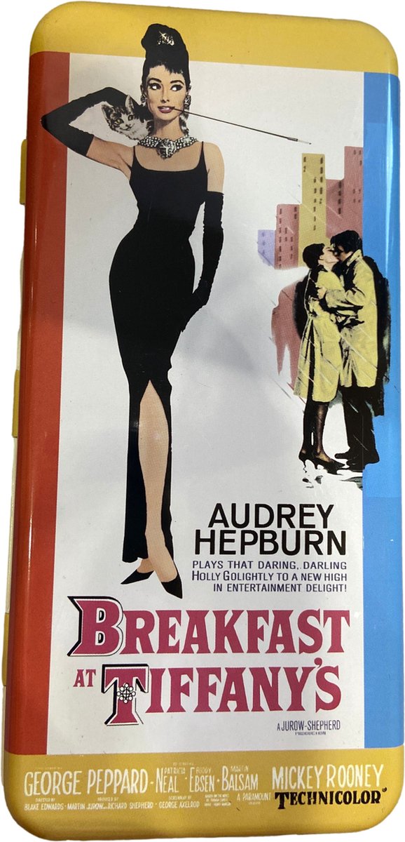Nostalgic Art - penseeldoos - Audrey Hepburn - tinnen doos
