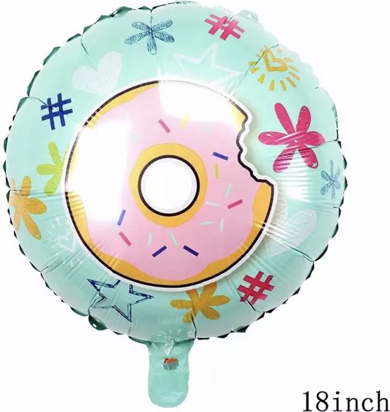 Donut Folie Ballon Donut Ballonnen Donut Grow Up Ballon