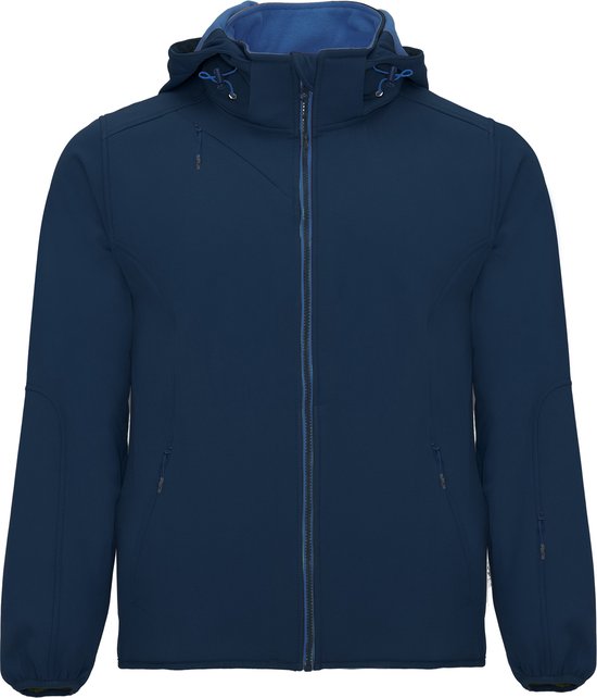 Soft shell jas Blauw Siberia merk Roly maat M