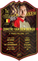 Ultimate Darts Card Dimitri van den Bergh - Medium