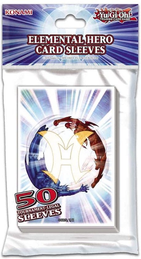 Yu-Gi-Oh Elemental Hero Sleeves (50)