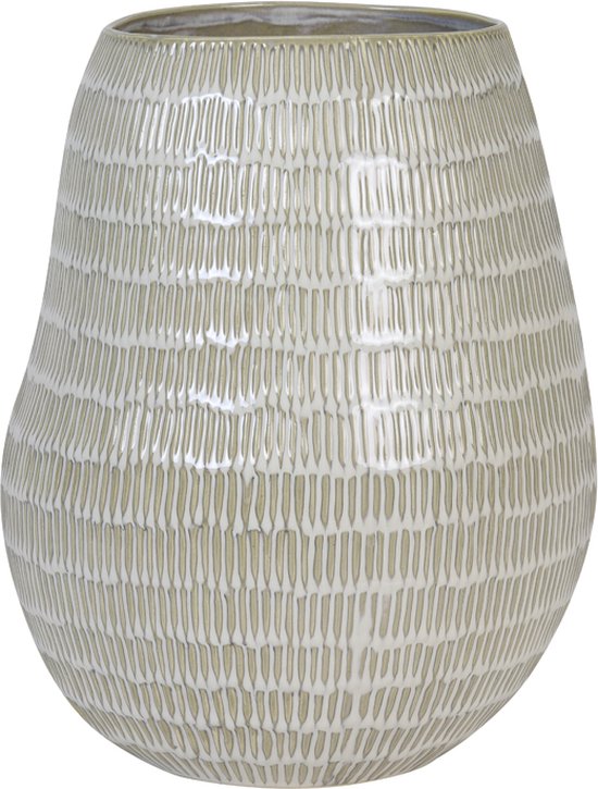 Light & Living - Vase RAM - 26x26x31,5 - Wit