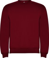 Donker Rode unisex sweater Clasica merk Roly maat XXL