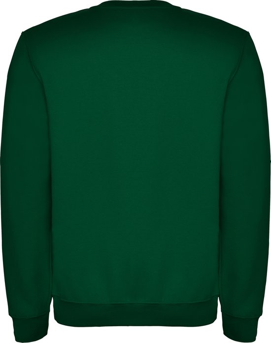 Flessengroene unisex sweater Clasica merk Roly maat 2XL