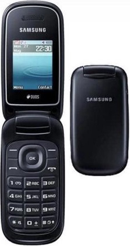 Samsung E1272 - Zwart - Avec carte SIM gratuite - Téléphone à