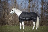 DKR Sports Mini Regendeken Luxe met fleece - maat 90/125 - black night