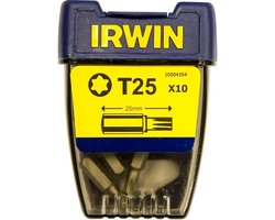 Irwin Torx T25 - 1/4”/25 mm - 10 stuks - 10504354