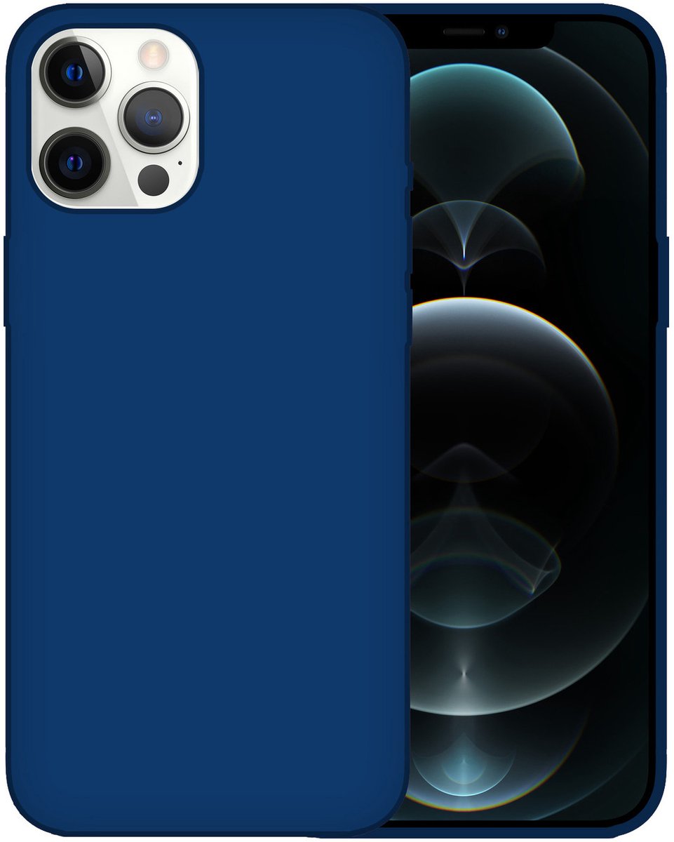 Hoesje geschikt voor iPhone 11 - Backcover - TPU - Blauw