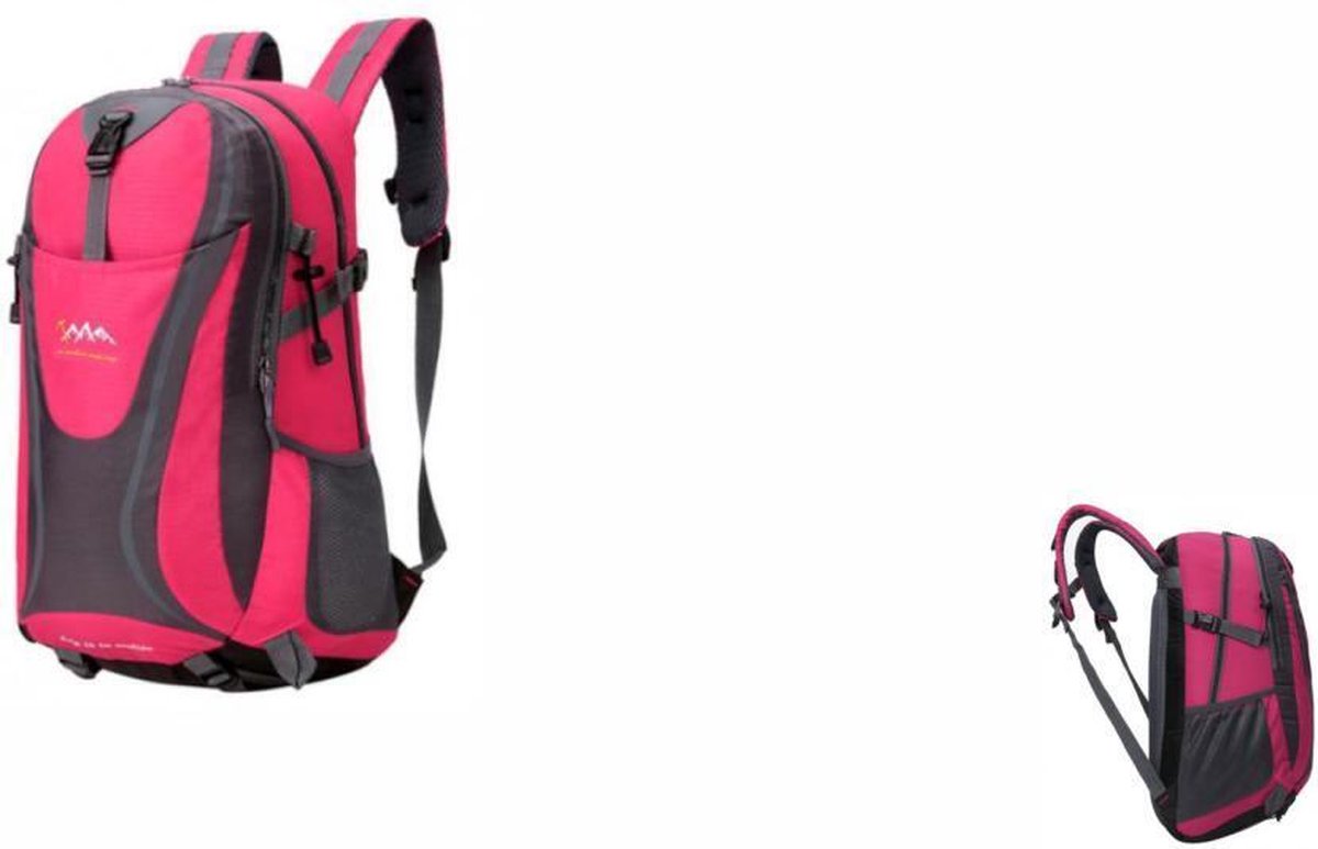 Cwi Rugzak Trekking 30 Liter 29 X 50 Cm Polyester Zwart/roze