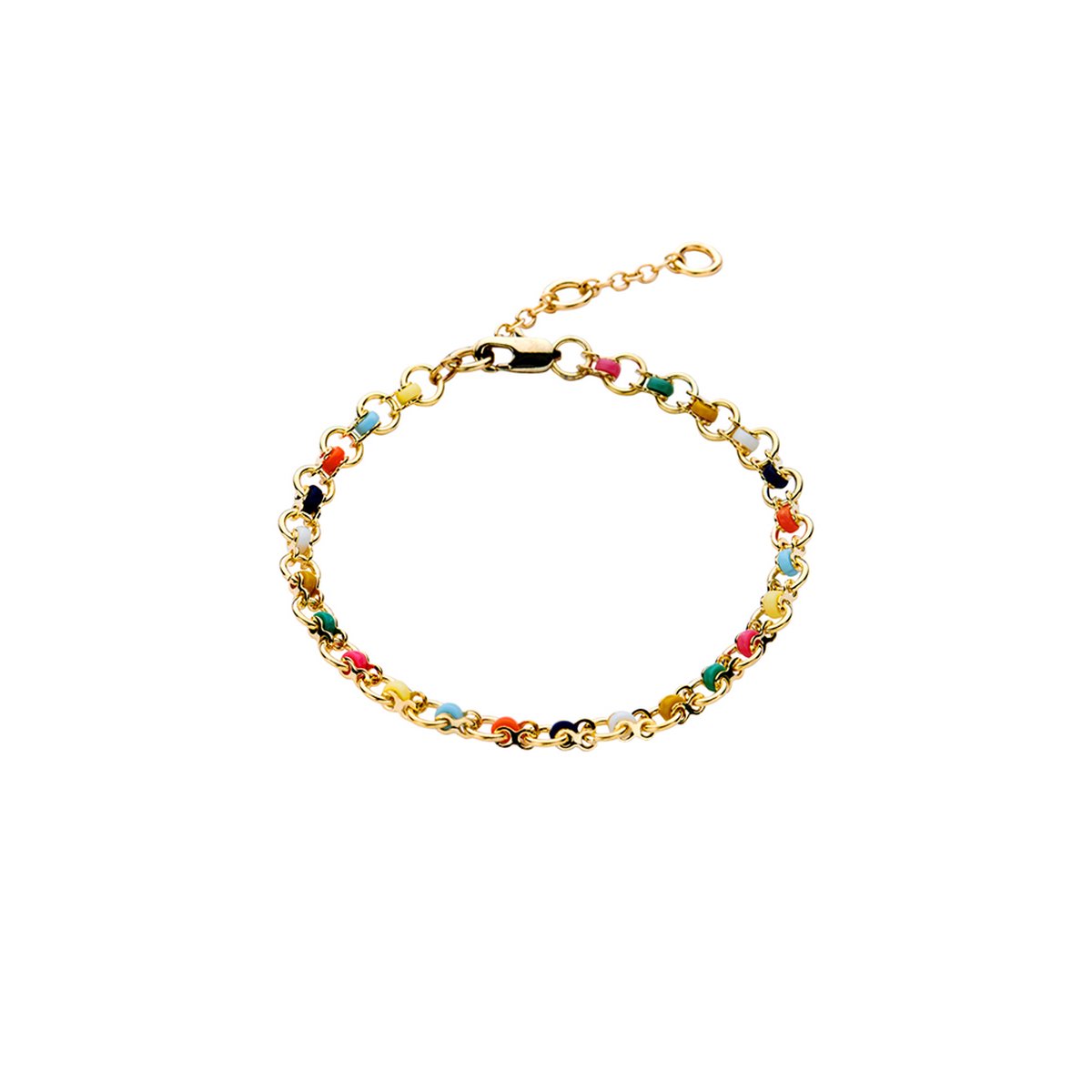 Les Cordes - Armband - XONA (AB) - Kleur Multi - Metaal - Sieraad Dames - Juwelen - Minimalistische armbanden