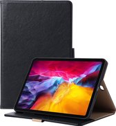 Phreeze Tablethoes - Geschikt voor iPad Pro 2020 - 11 Inch - Luxe Lederen Hoesje - Ingebouwde Standaard met Kaarthouders - Hoesje met Magnetische Sluiting - Beschermhoes - Zwart