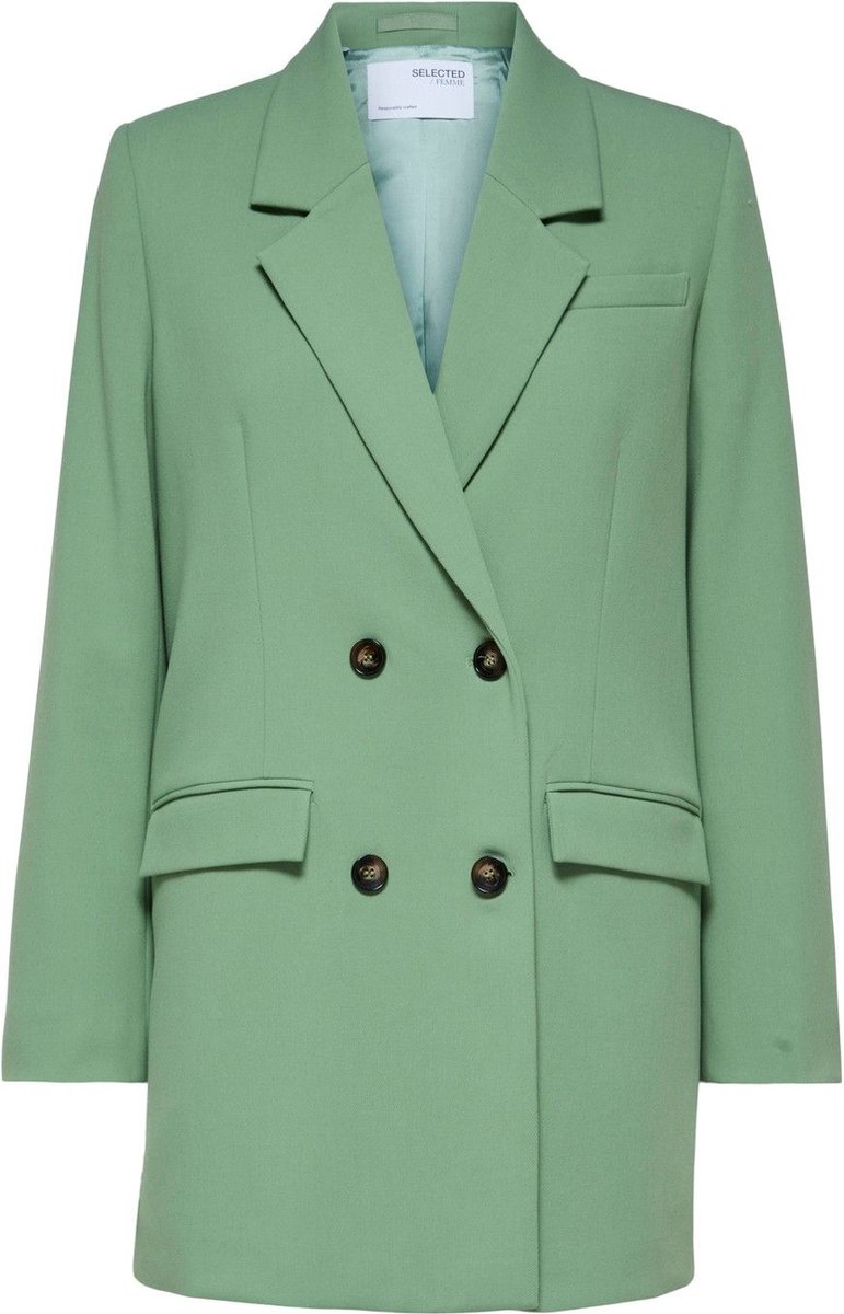 Selected Femme Myna LS Relaxed Blazer Loden Frost