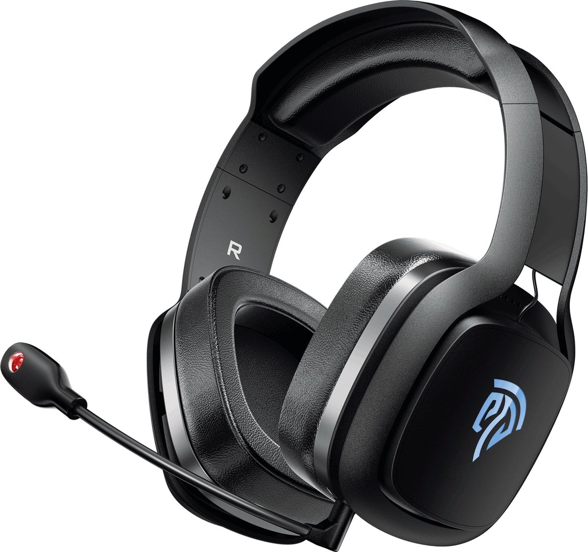 Draadloze Gaming Headset met Omnidirectional Noise Canceling Microfoon voor PS5, PS4, Nintendo Switch, PC