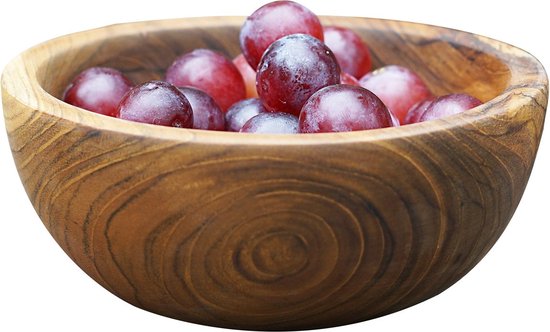 Bol en teck "Lisa" 16cm
