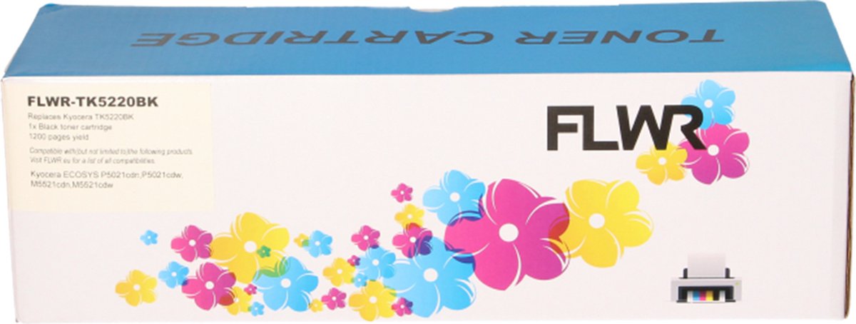FLWR - Toners / Kyocera Mita TK-5220 / zwart / Geschikt voor Kyocera Mita