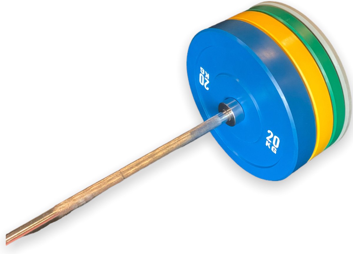 Padisport - Olympische Halterset - Halterset - 120 KG - Olympische Halterstang - Barbell Set - Barbell Met Gewichten - Halterstang Met Gewichten