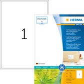 Etiket herma recycling 99.6x289.1mm wit | Pak a 80 vel