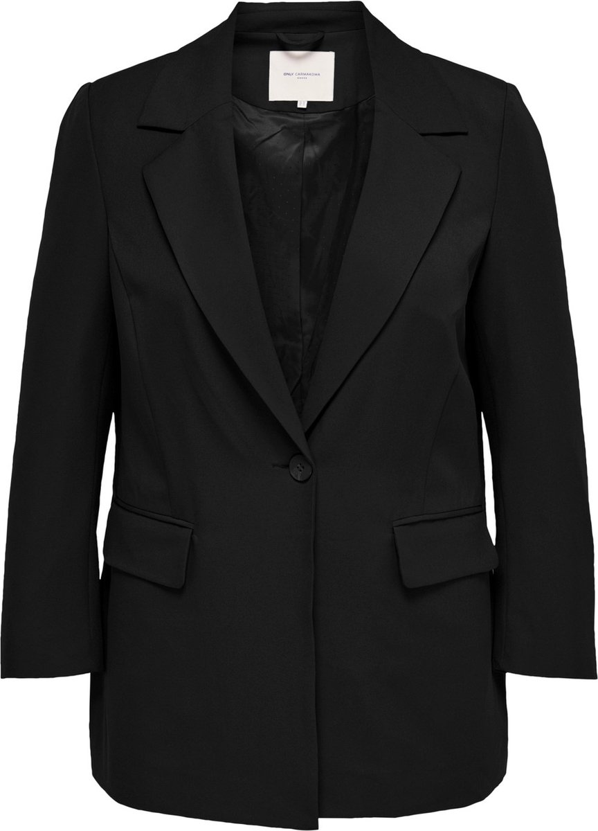 Only Carmakoma Carthea Blazer Zwart maat 46