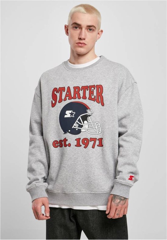 Starter Black Label - Football Crewneck sweater/trui - XXL - Grijs