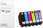 Improducts® Set 6x huismerk inkt cartridge voor Epson T3791-3796 voor Epson Expression Photo XP-8500 XP-8505 XP-8600 Set 6 stuks