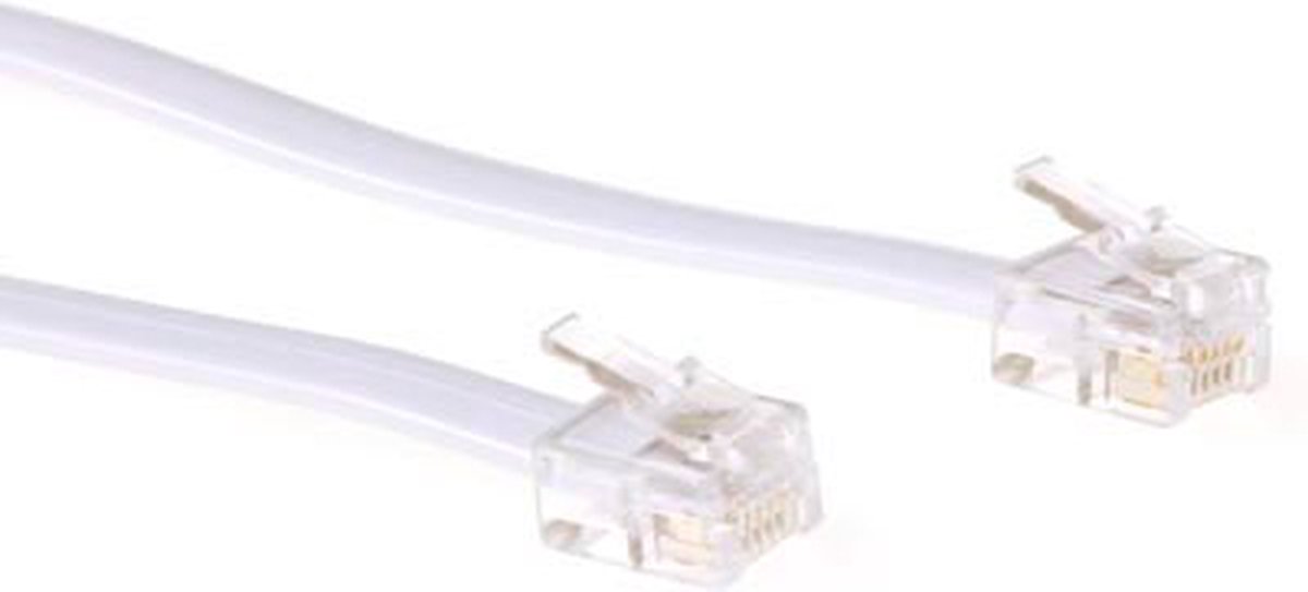 ACT - RJ12 - RJ12 Telefoon Kabel - 5 meter