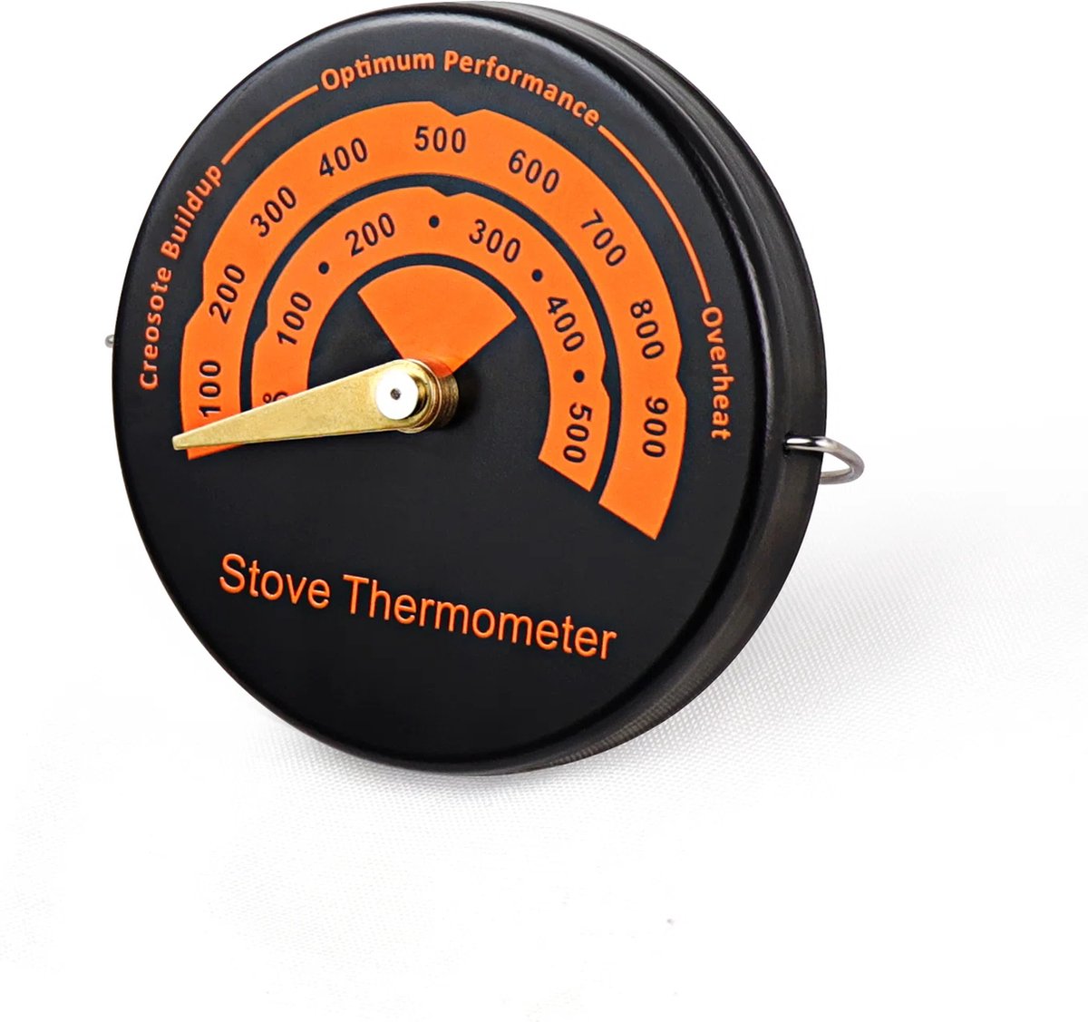 StoveSupply® Magnetische Kachelpijp Thermometer BBQ - Voor Barbecue Houtkachel en Openhaard