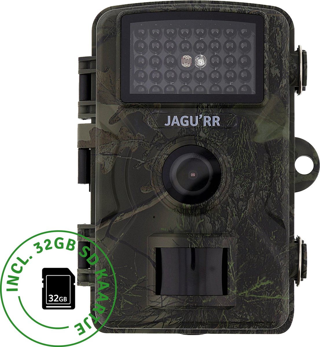 JAGU'RR - Professionele Wildcamera - 16MP - Nachtzicht - Waterdicht -  Wildlife camera... | bol.com