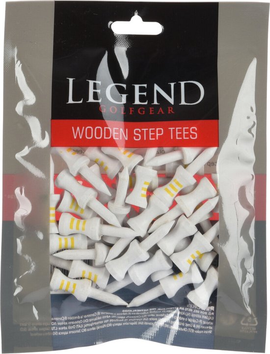 Legend Houten Step Tees 38MM Geel van Legend — afbeelding 2