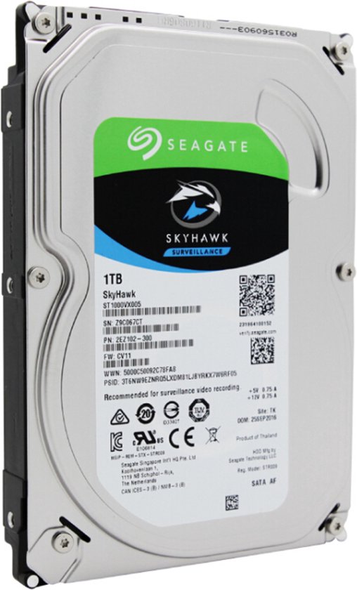 Seagate Skyhawk - Interne harde schijf - 1000 GB — afbeelding 2