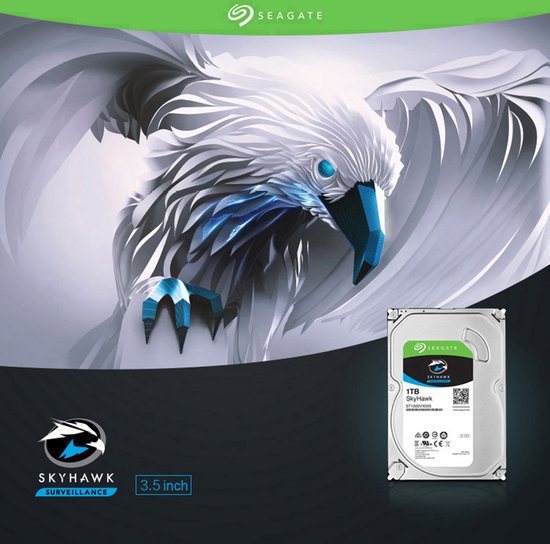 Seagate Skyhawk - Interne harde schijf - 1000 GB — afbeelding 3