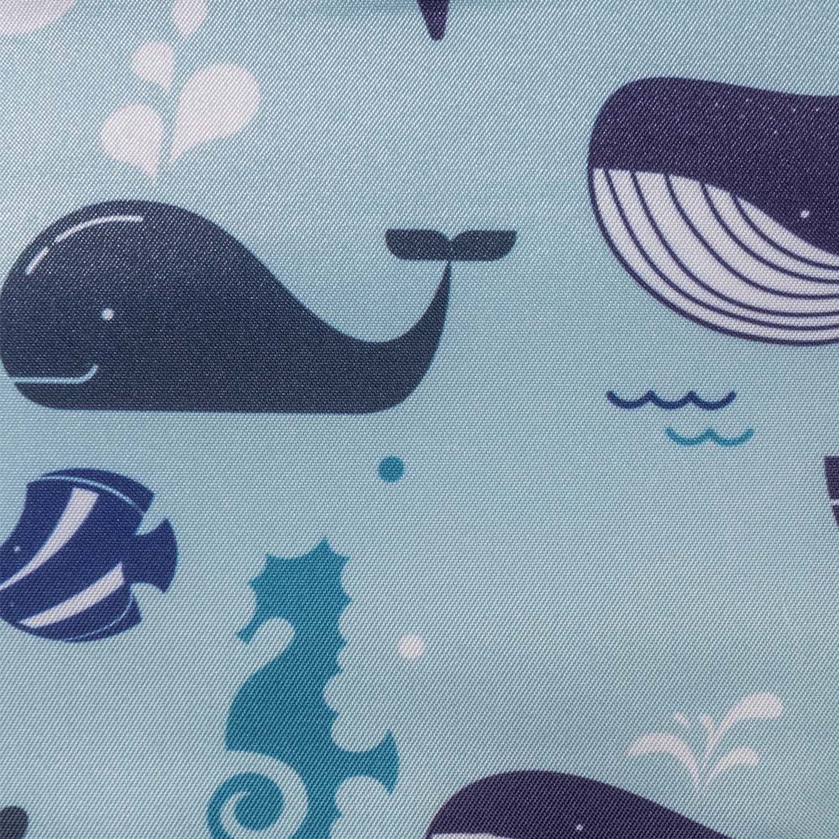 HappySwimmer Puddle Jumper - Zwemvest met walvis print voor kinderen — afbeelding 4
