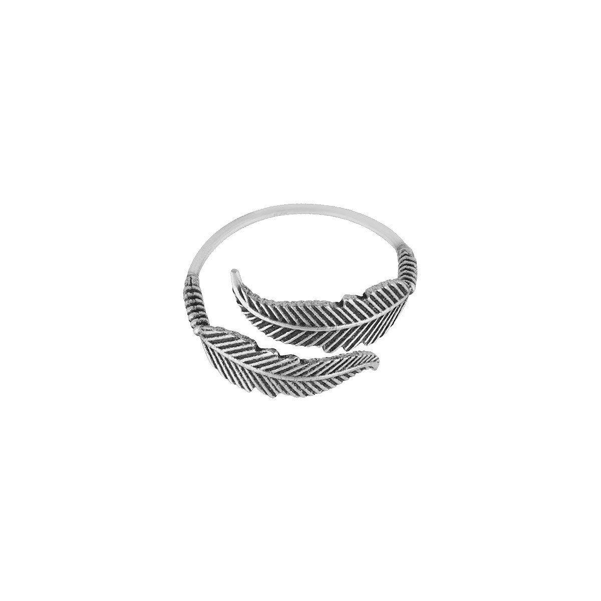 Veer | Ring 925 sterling zilver verstelbaar