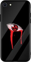 Anime merchandise - anime hoesje / phone case - Naruto Itachi sharingan Iphone 7/8