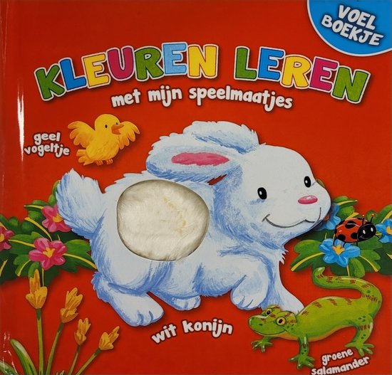 Voelboek - Kleuren leren met mijn speelmaatjes - cover