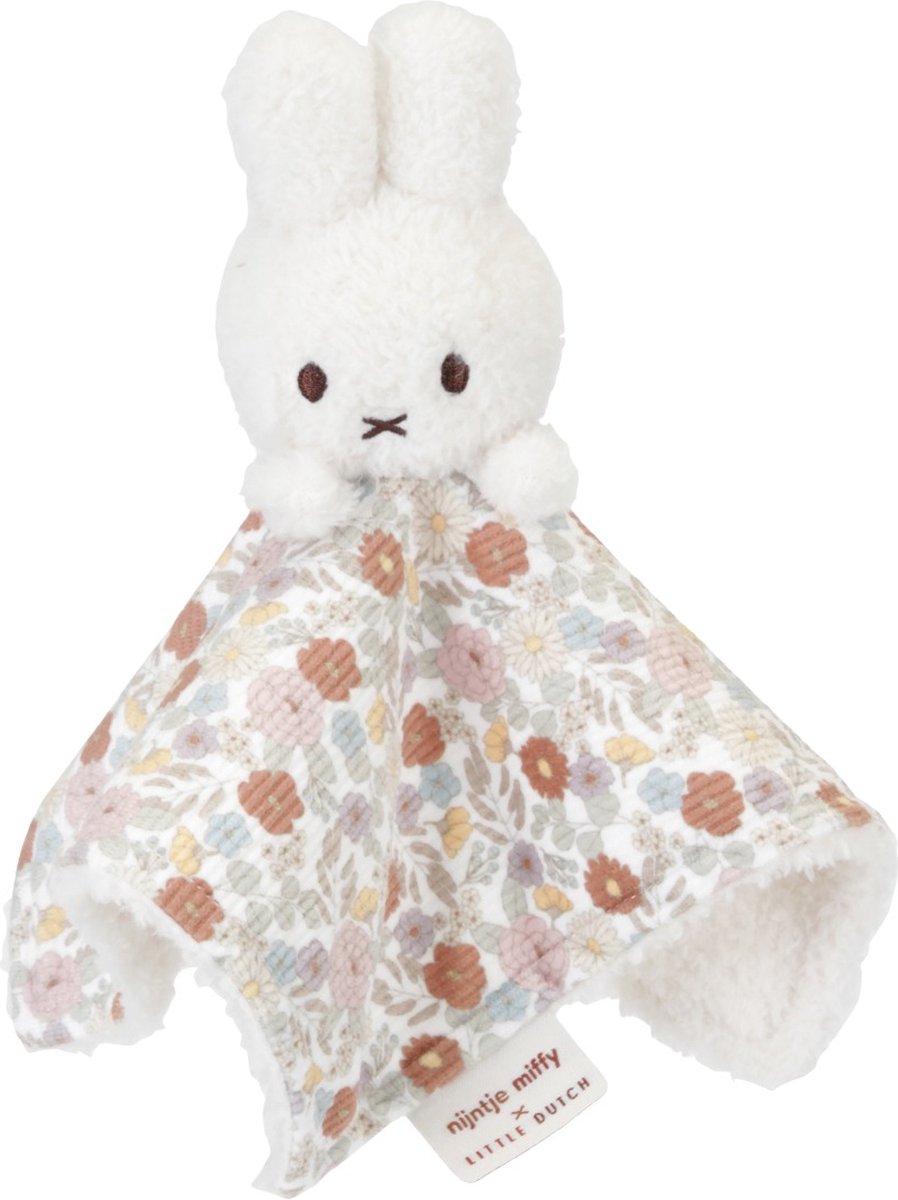 Little Dutch x Nijntje - Giftset Vintage Little Flowers - Knuffel, knuffeldoekje en rammelaar — afbeelding 4