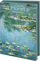 Bekking & Blitz - Wenskaartenmapje - Set wenskaarten - Kunstkaarten - Museumkaarten - Uniek design - 10 stuks - Inclusief enveloppen - Bloemen - Waterlelies - Water lilies - Claude Monet