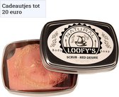 LOOFY'S - Lichaamsscrub + Lichaamszeep + Zeepbakje | Zeepblikje | Zeephouder - [ Red Desire ] Voor de Normale Huid - Plasticvrij & Vegan - Loofys