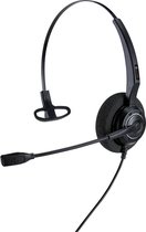 Alcatel-Lucent Enterprise AH 11 U On Ear headset Telefoon Kabel Mono Zwart Ruisonderdrukking (microfoon)