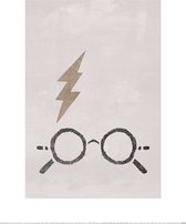 Harry Potter Le garçon qui a survécu Tirage Art 30x40cm