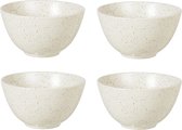 Broste Copenhagen Nordic Vanilla servies set van 4 kommen Ø 15 x H 8 cm - bowl
