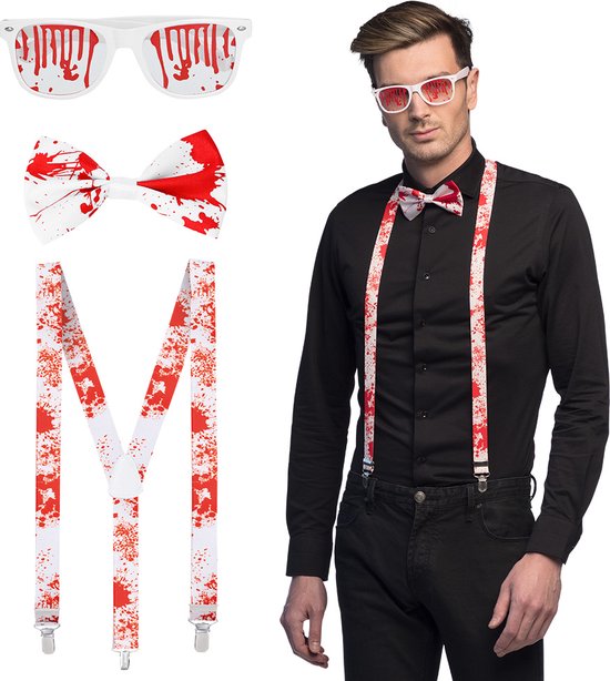 Boland Halloween-Geschirrset Horror Clown | 6 Teller, 6 Becher, 12 Servietten + Tischdecke | Pennywise Design