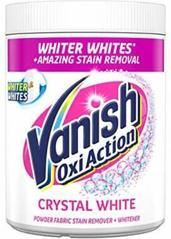 6x Vanish Oxi Action Base Poeder Crystal White - Witte was 1 kg