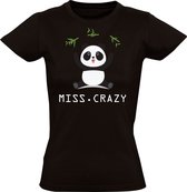 MssPanda Dames T-shirt | panda | matchend | vrolijk | gek | bamboe | koppel |