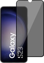 Geschikt voor Samsung S23 Plus Privacy Screenprotector - Privé - Geschikt voor Samsung S23 Plus Screenprotector - Glas