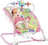 Igoods Baby Schommelstoel - Zitstoel - Babystoel - Draagbare Wipstoel - Met Speelgoed