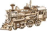 Robotime - Locomotive - Train - Train à Vapeur - Maquette Maquettes en bois - Modélisme - DIY - Puzzle 3D Bois - Adolescents - Adultes