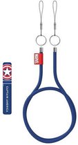Marvel Captain America Design Stand met Strap voor Protective Standing Cover - Rood/Blauw